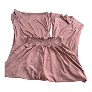 Fantastic Fawn Purple Elastic Waist Tube Pants Size Large NWOT